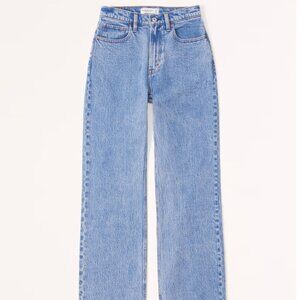 Abercrombie Curve Love High Rise 90s Relaxed Jean - Size 27